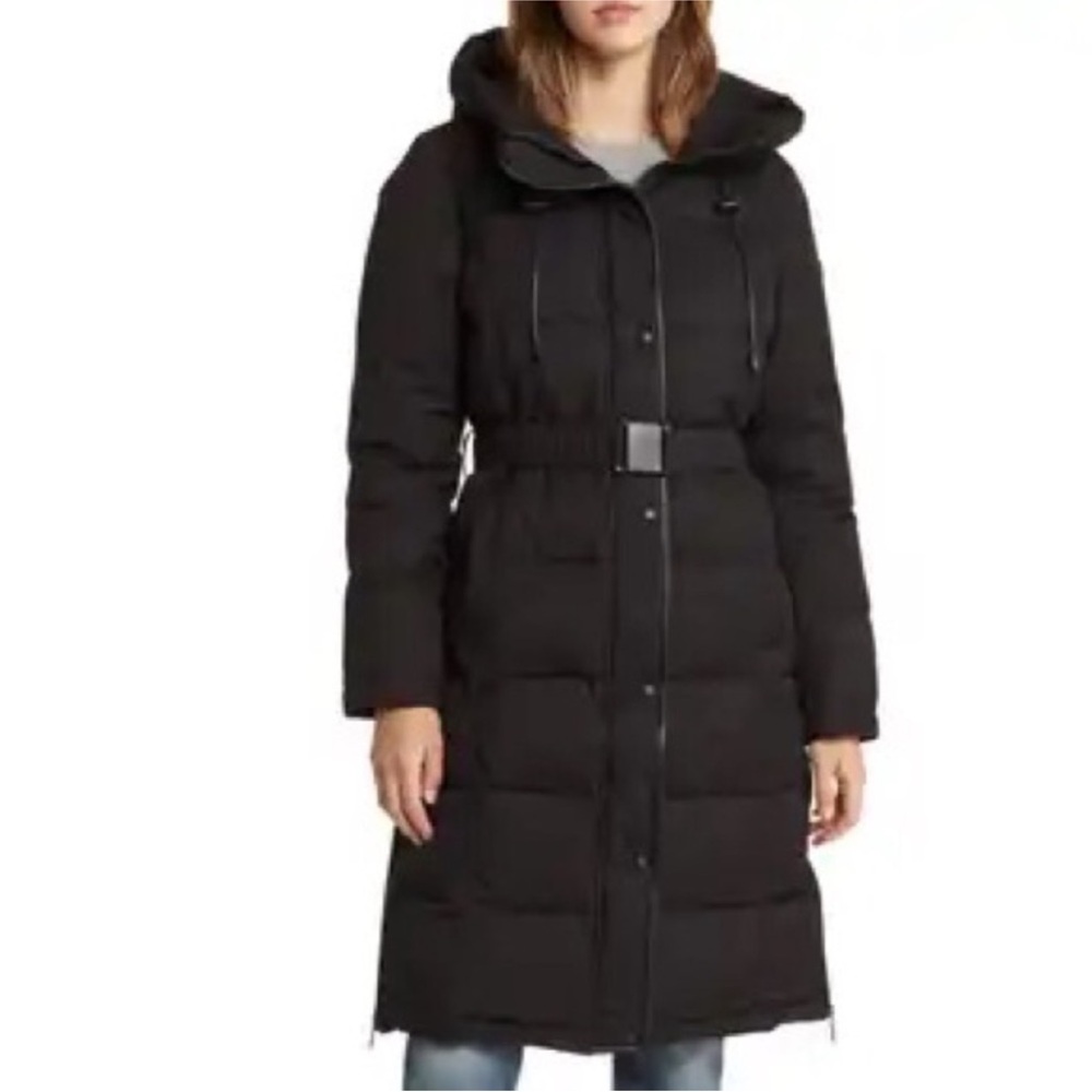 Sam Edelman Black puffer coat size XS